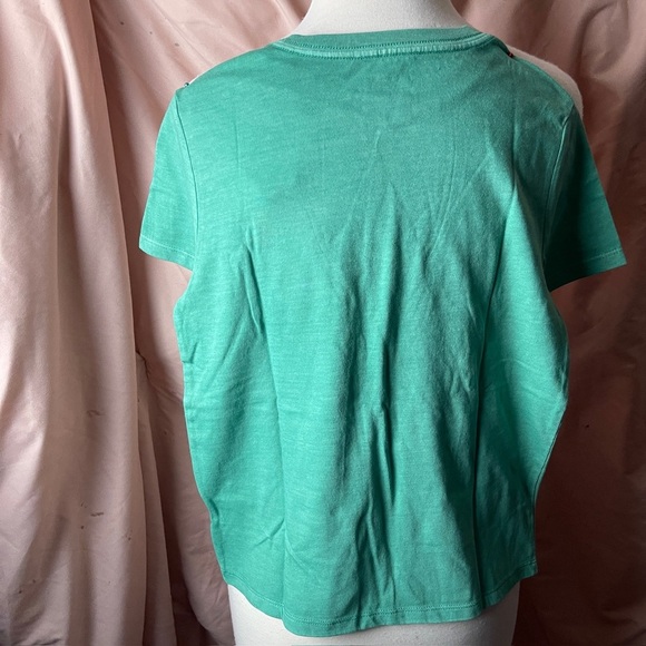Cat & Jack Mint Green Short Sleeve Tee - Picture 2 of 4